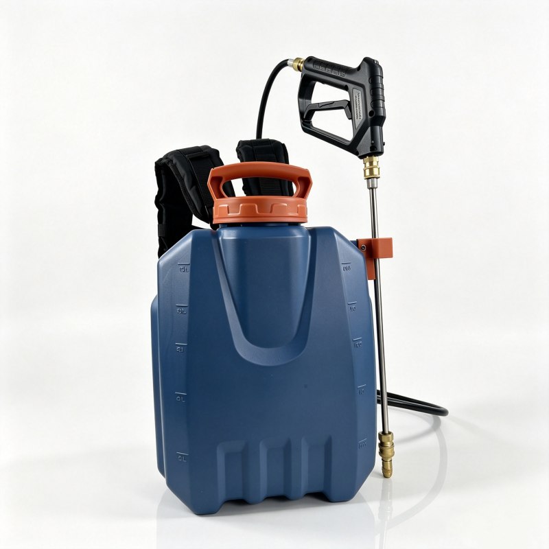 Spruzzatore a zaino da 10 litri alimentato a batteria per fattoria e giardino
