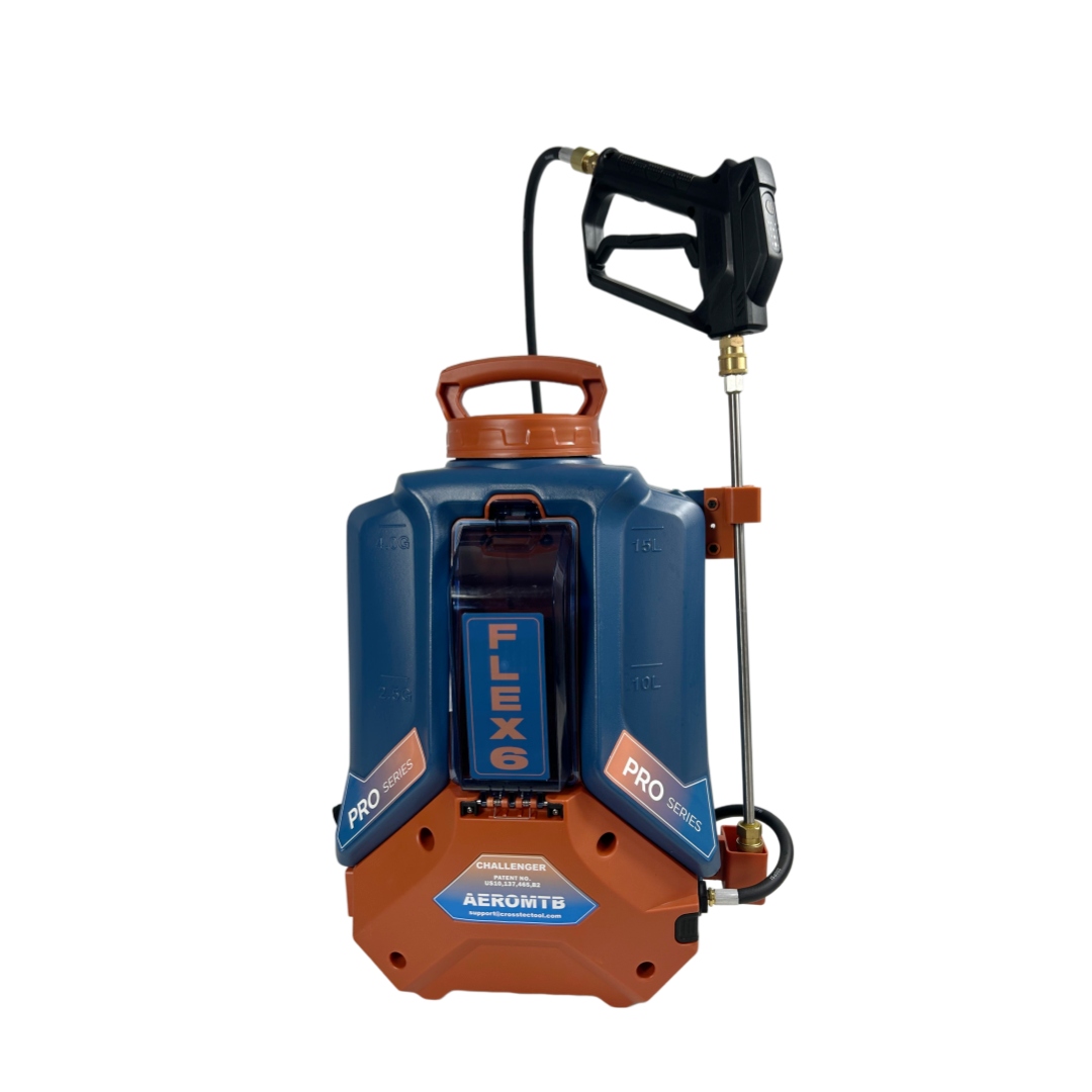 Spruzzatore elettrico a zaino Buletooth da 15 litri a 6 velocità