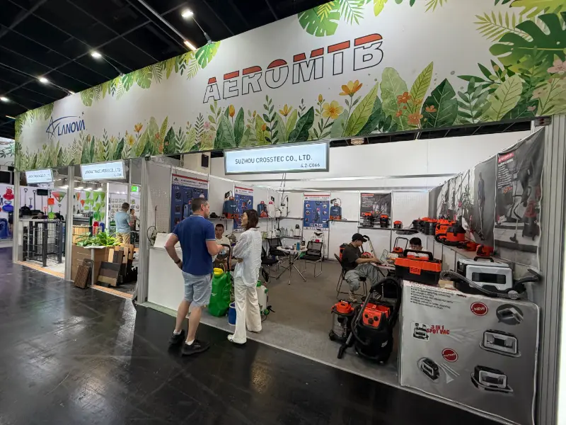 Crosstec alla Spoga+Gafa 2026 Colonia – Soluzioni innovative di spruzzatura elettrica attirano l'attenzione