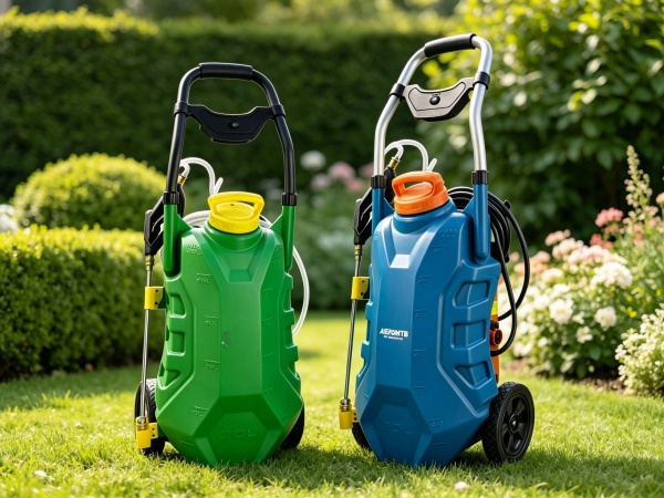 Lancio del nuovo spruzzatore a carrello da 34 litri: lo spruzzatore da giardino elettrico al litio autopulente e Bluetooth rivoluziona la cura degli spazi aperti
