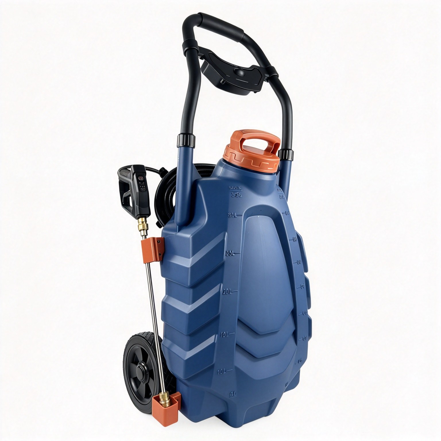 Spruzzatore rotante da 34 litri con funzione autopulente