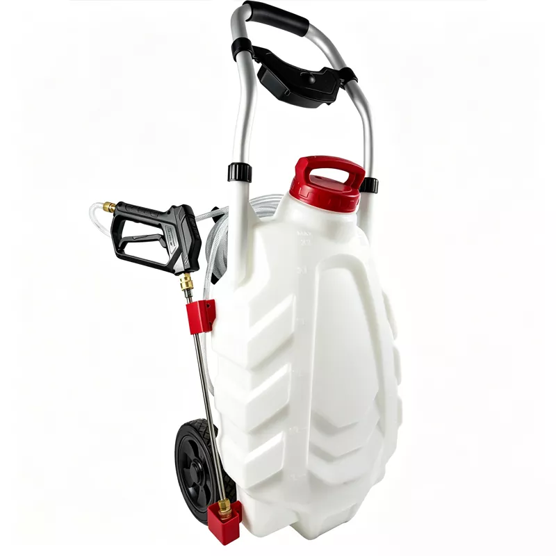 Spruzzatore carrellato da 34 litri con Bluetooth