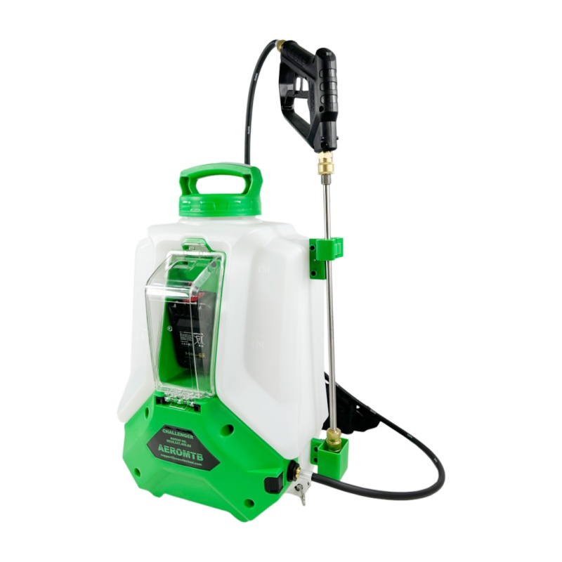 Spruzzatore a spalla da giardino alimentato a batteria per la protezione delle colture e l'irrorazione igienico-sanitaria